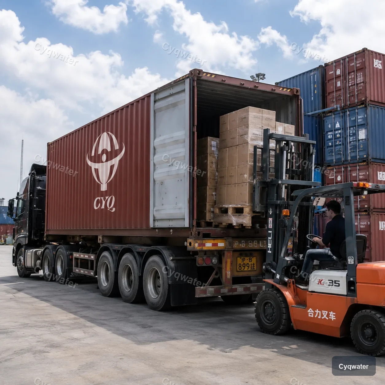 International shipping cargo transport for water detector, groundwater finder, middle east water detector delivery